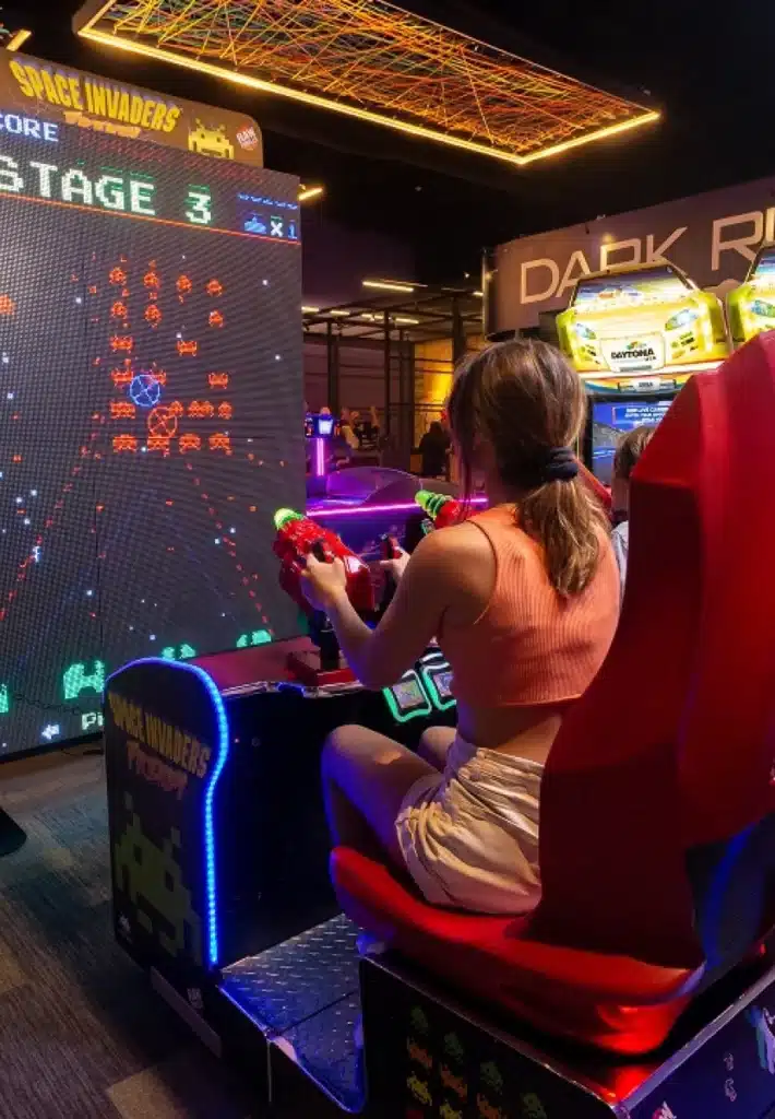 Zona de Arcade en la Riviera Maya
